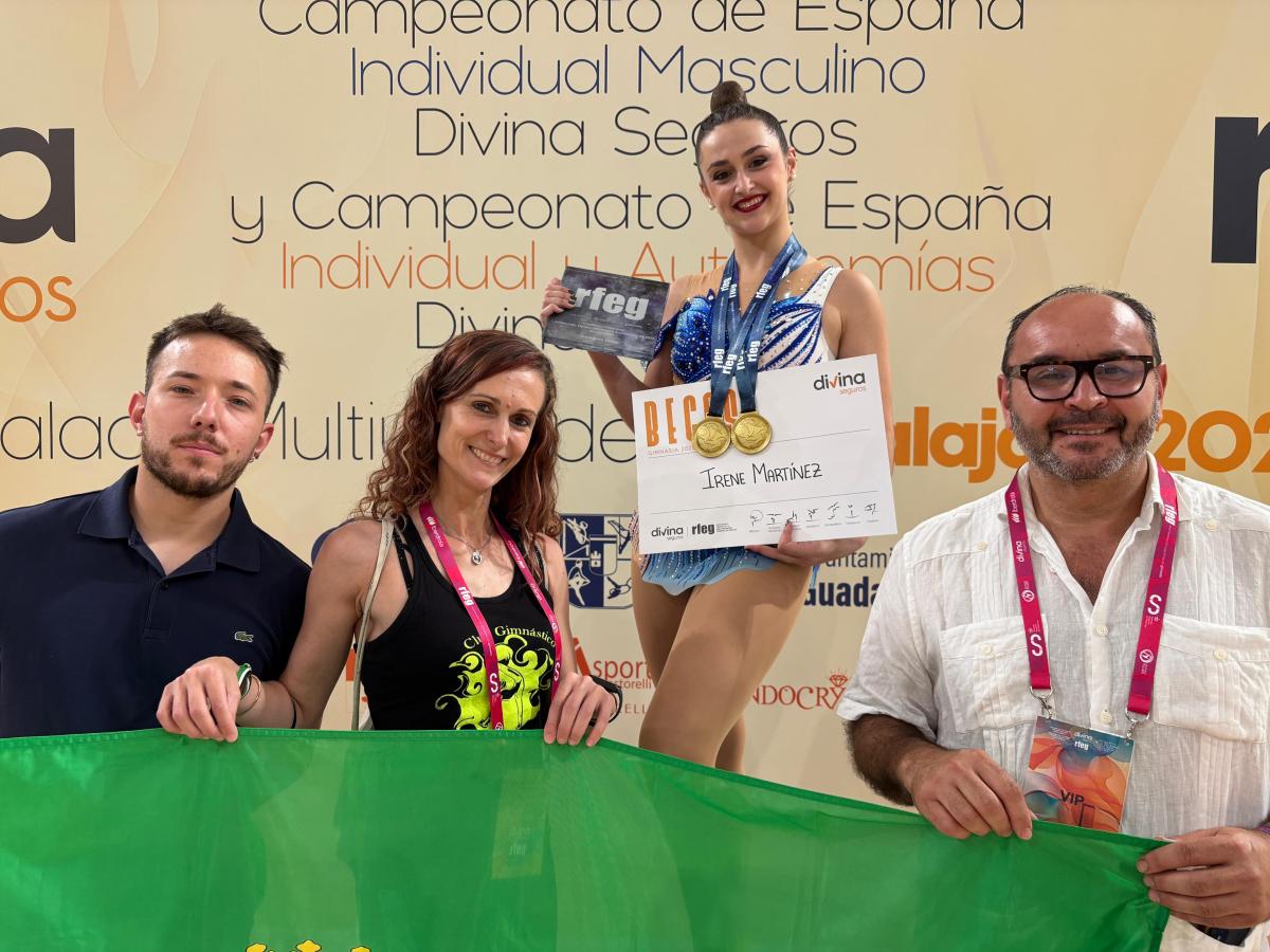 Irene Martínez campeona de España individual senior