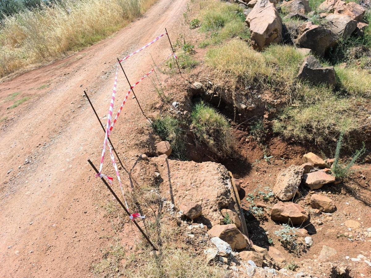 El PP responsabiliza al equipo de gobierno del estado de los caminos rurales