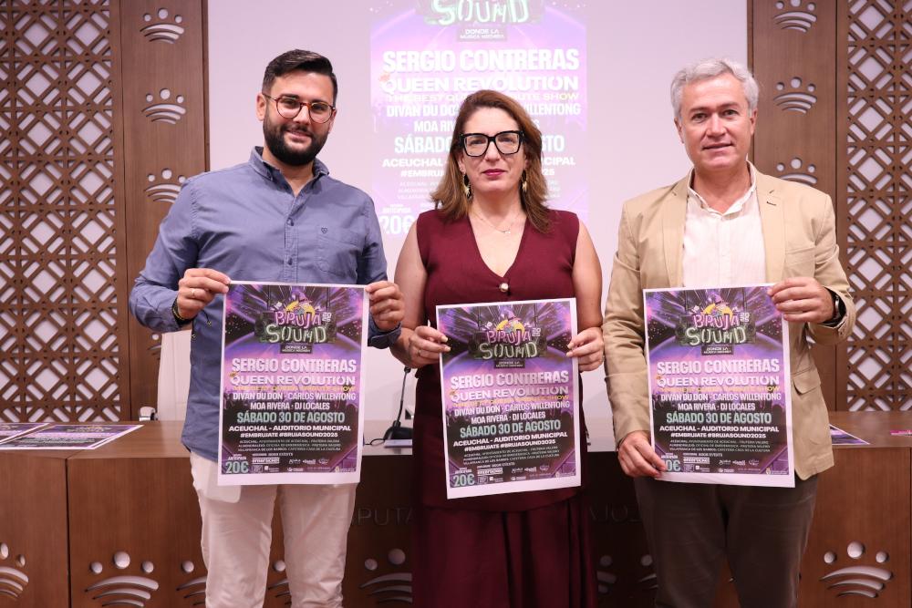 Sergio Contreras encabeza el cartel del Festival Bruja Sound de Aceuchal