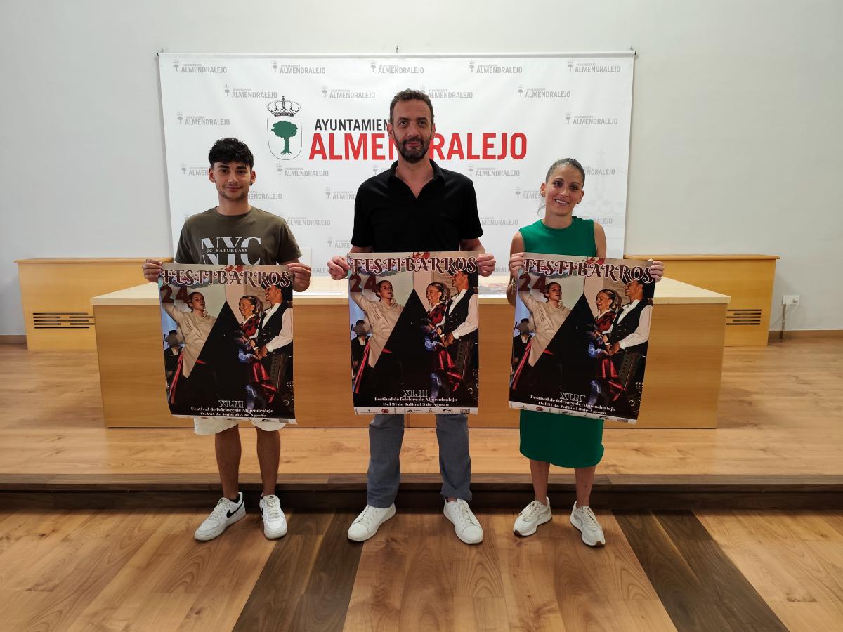 El cartel de Festibarros 2025 es un diseño de Enrique Hernández miembro del grupo 