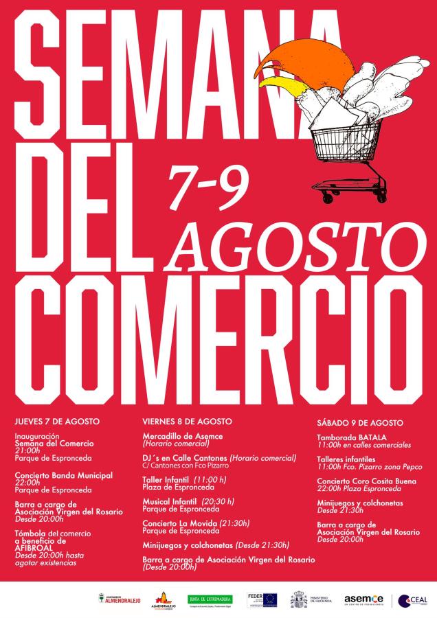 Hoy comienza la feria del comercio con el homenaje a Juana Mª Álvarez