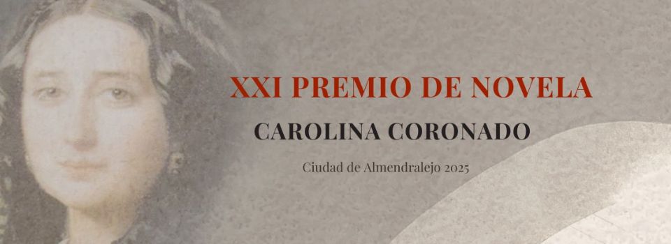 Ya se conocen las obras finalistas del Premio de Novela Carolina Coronado 