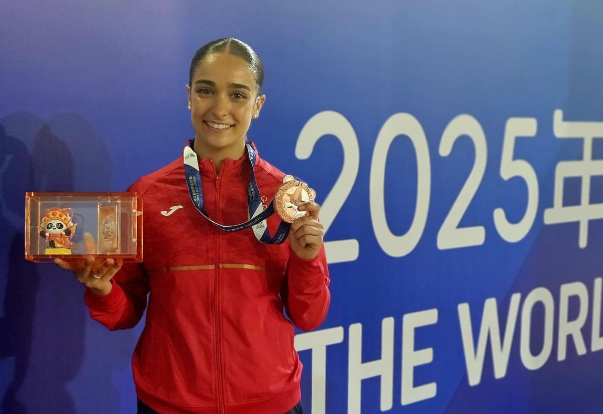 Bronce para Paola García en los Worlds Games de China