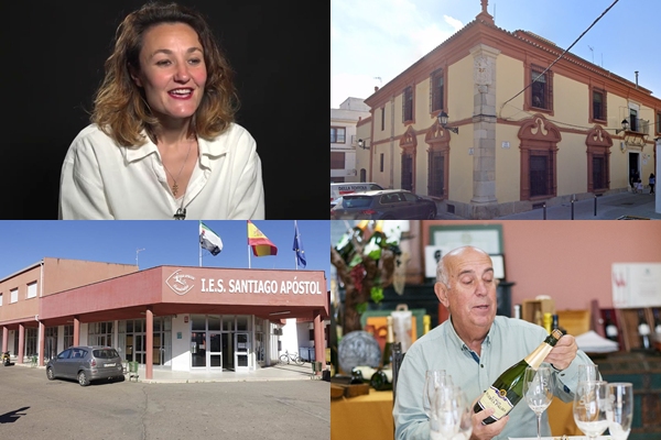 Ana García, Marcelino Díaz y los centros Santo Ángel y Santiago Apóstol, homenajeados el día de Extremadura