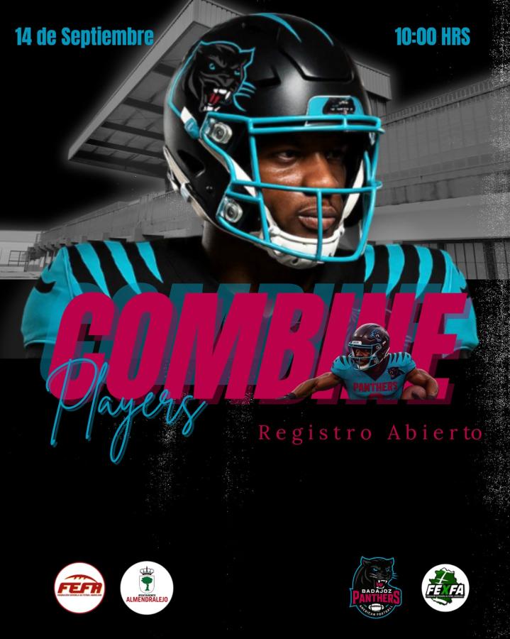 Badajoz Panthers organiza este domingo unas pruebas de fútbol americano 