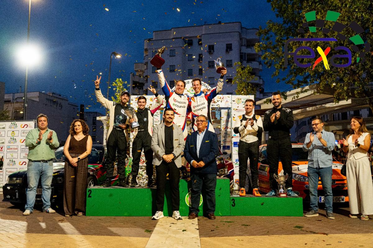 Carlos Gallardo y Francisco Izquierdo ganan el Rallye de la Vendimia