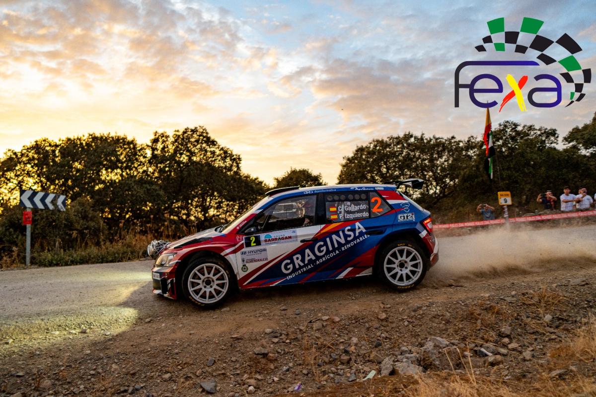 Carlos Gallardo y Francisco Izquierdo ganan el Rallye de la Vendimia