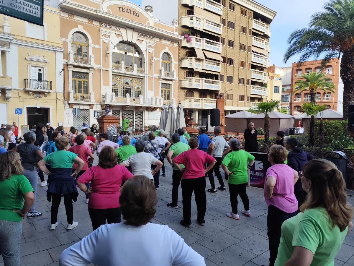 Los mayores disfrutan ya de una de semana repleta de actividades saludables