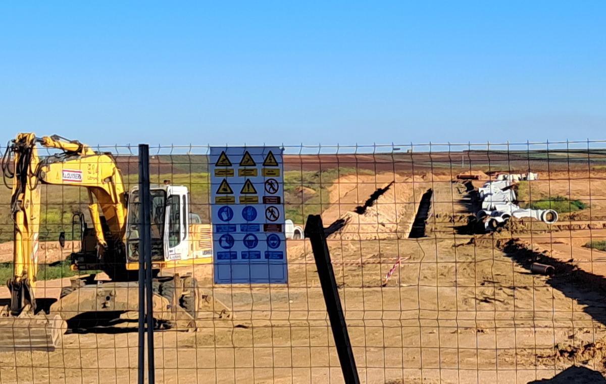 Las obras de ampliación del polígono vuelven a paralizarse