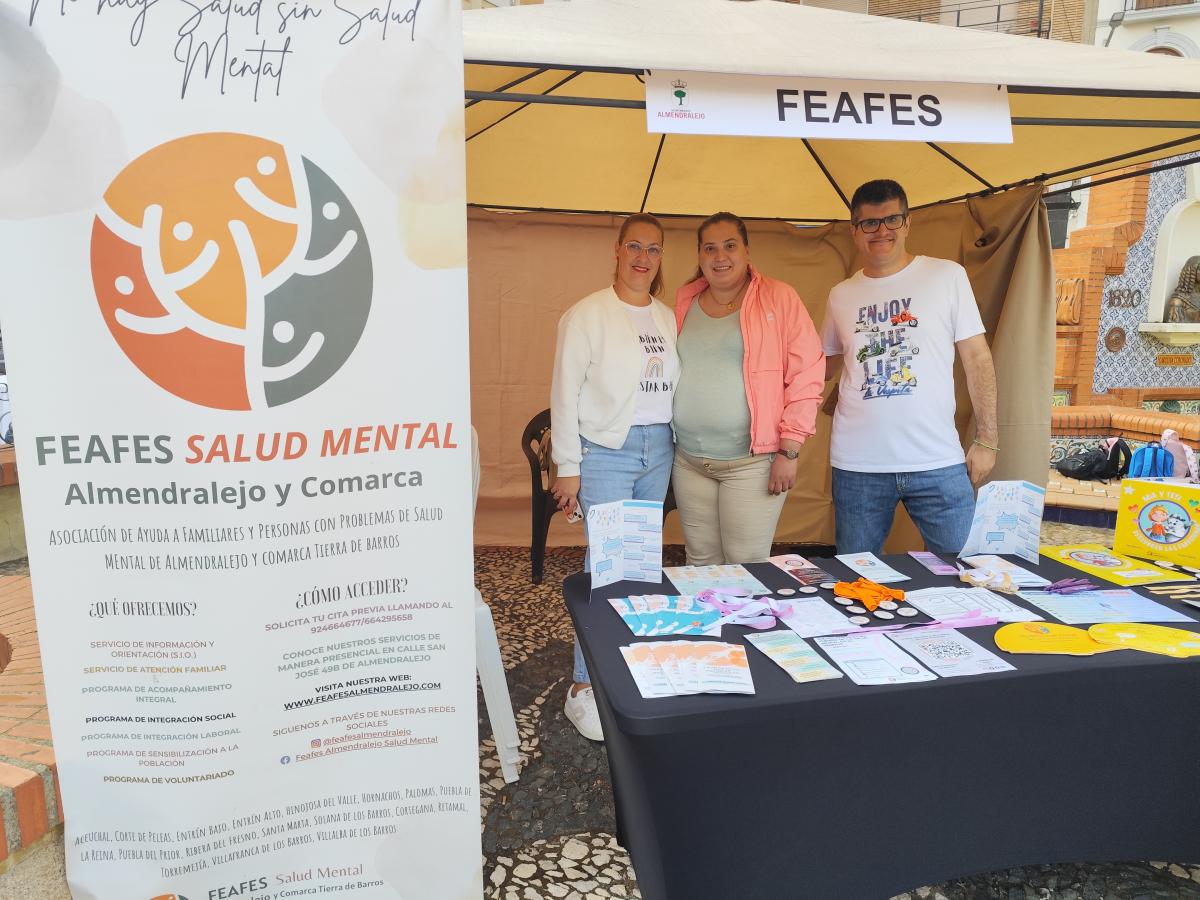 Feafes Almendralejo participará en Mérida en el día de la salud mental