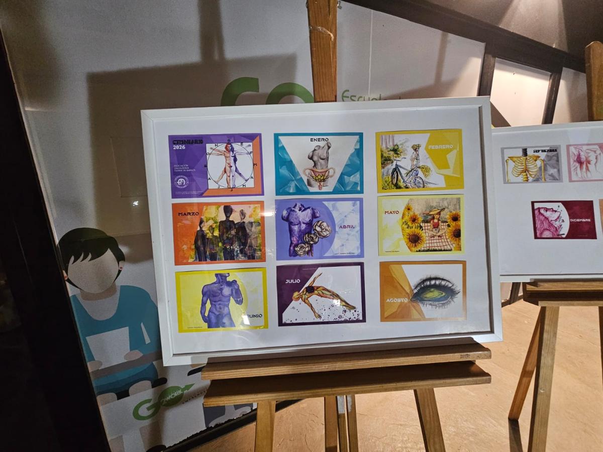 La asociación oncológica edita su tradicional calendario solidario