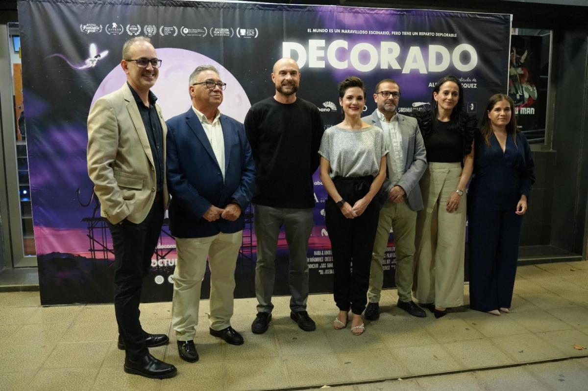 Almendralejo acogió el preestreno de ‘Decorado’ antes de su llegada a los cines el próximo viernes