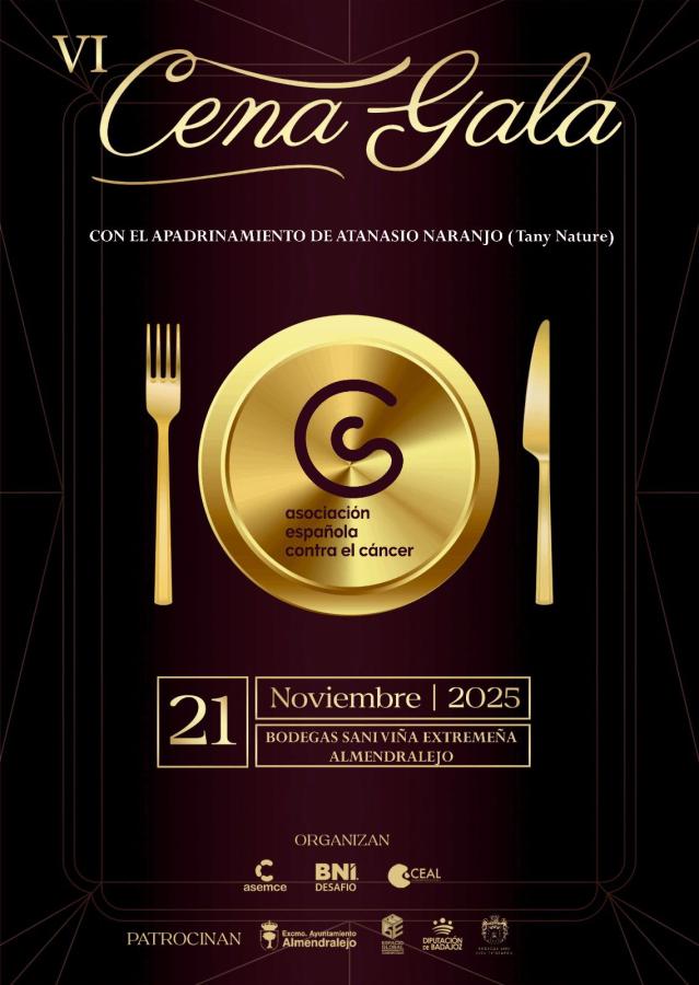 La cena empresarial recaudará fondos para la Asociación Española Contra el Cáncer