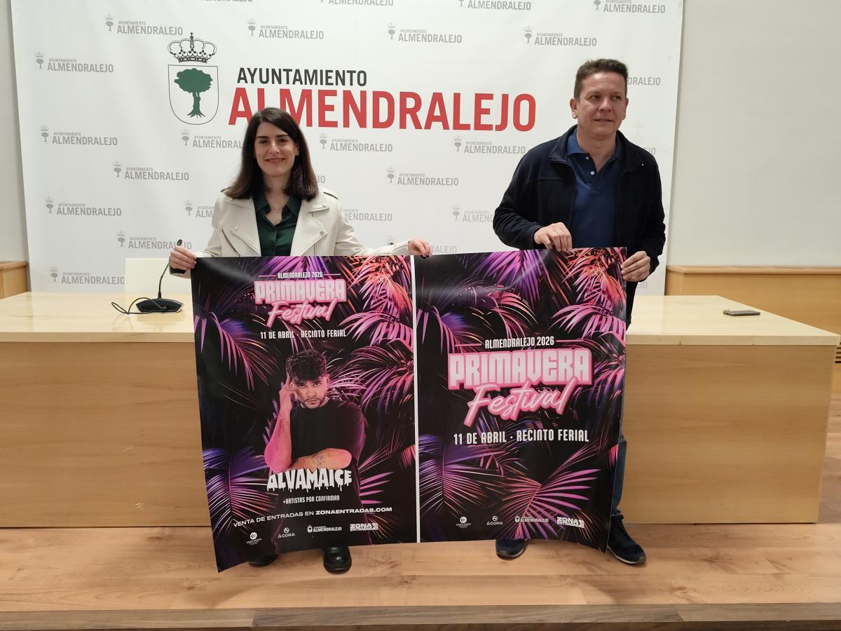 Alvama Ice será cabeza de cartel en el Festival de la Primavera