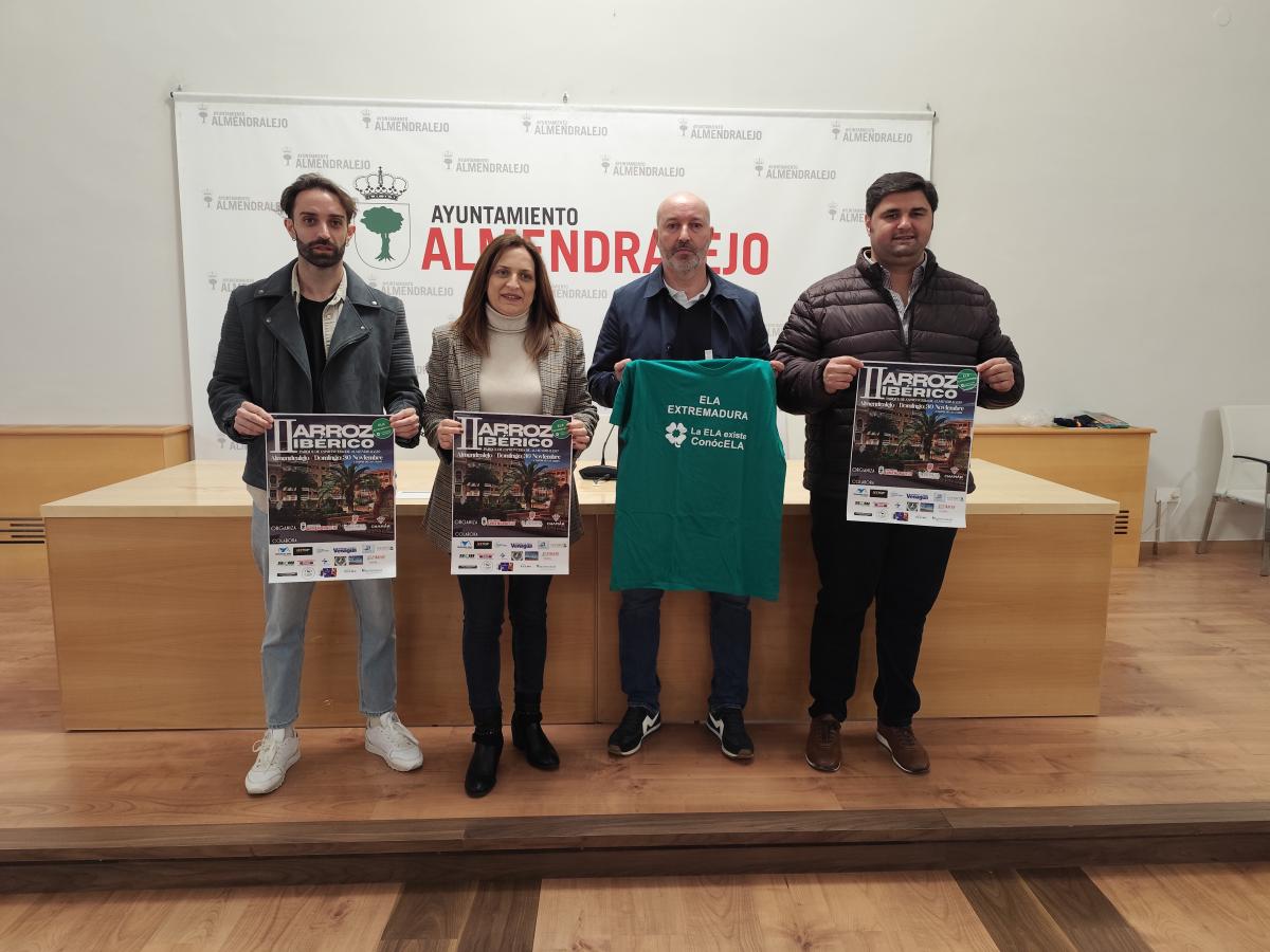 La segunda edición de ‘Arroz ibérico’ recogerá fondos para ELA Extremadura