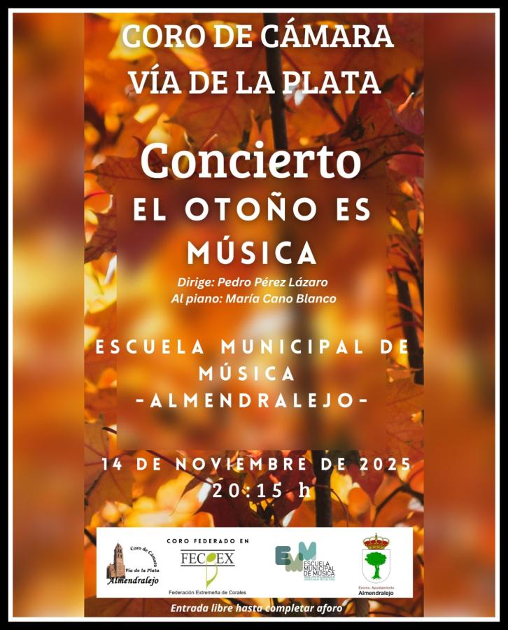 El coro de cámara Vía de la Plata actuará este viernes en la Escuela de Música