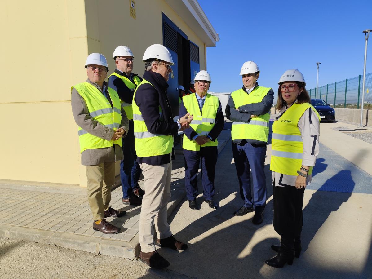 Almendralejo cuenta con una nueva subestación eléctrica para reforzar la red