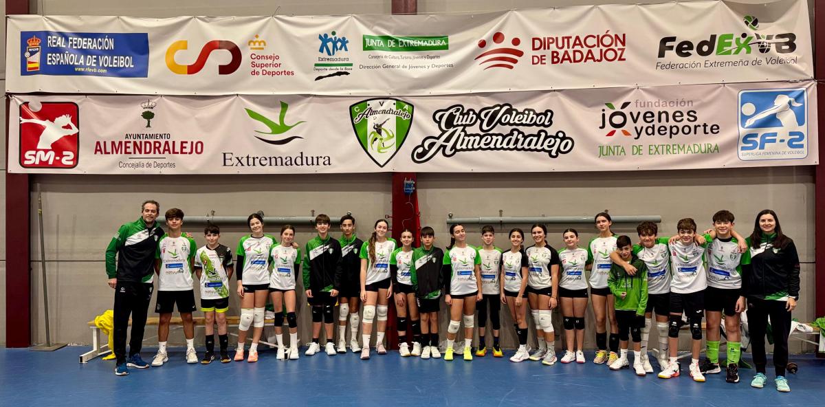 El Club Voleibol Almendralejo participará en la Copa de España Infantil 