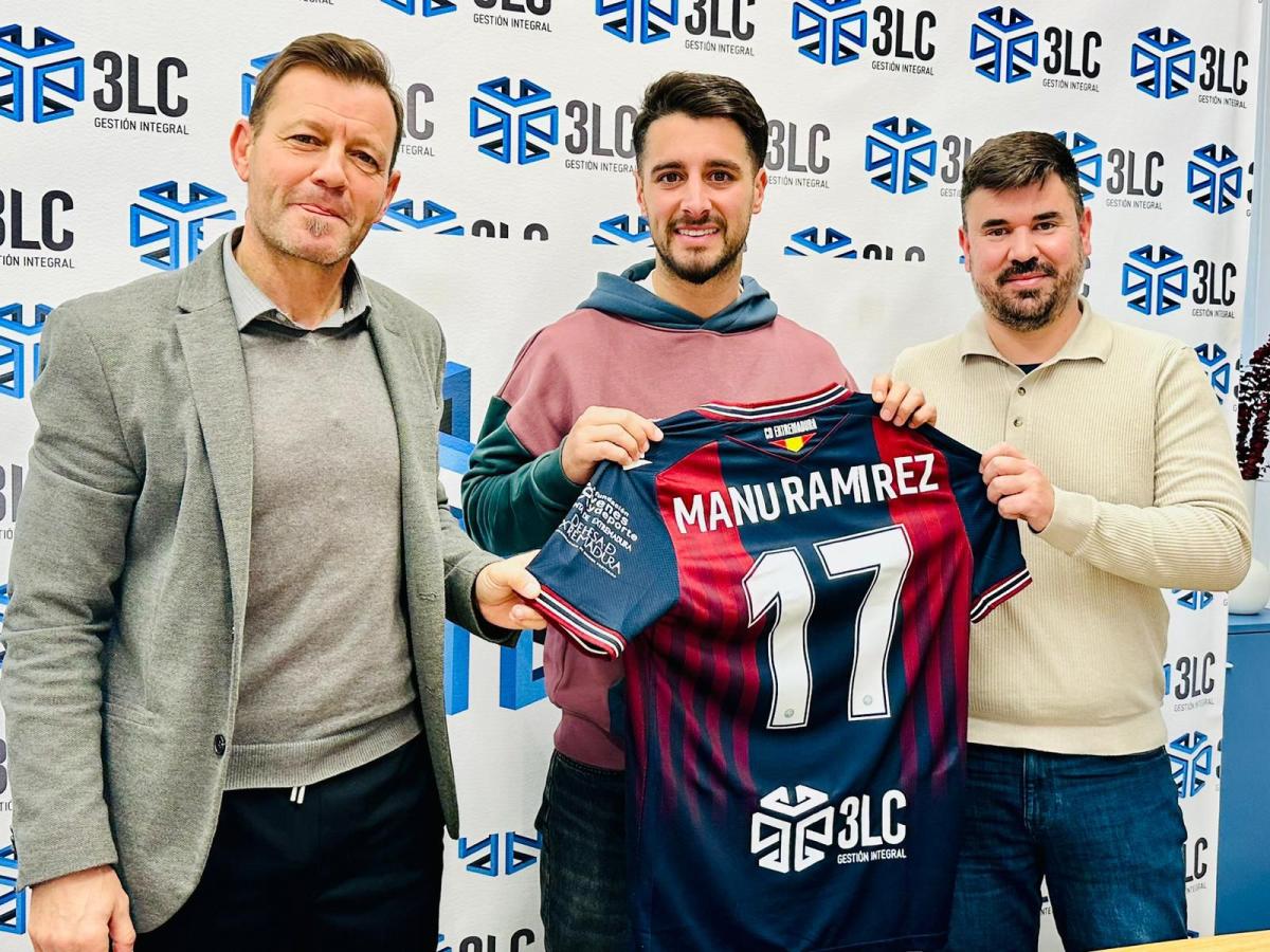 El onubense Manu Ramírez ya viste la camiseta azulgrana