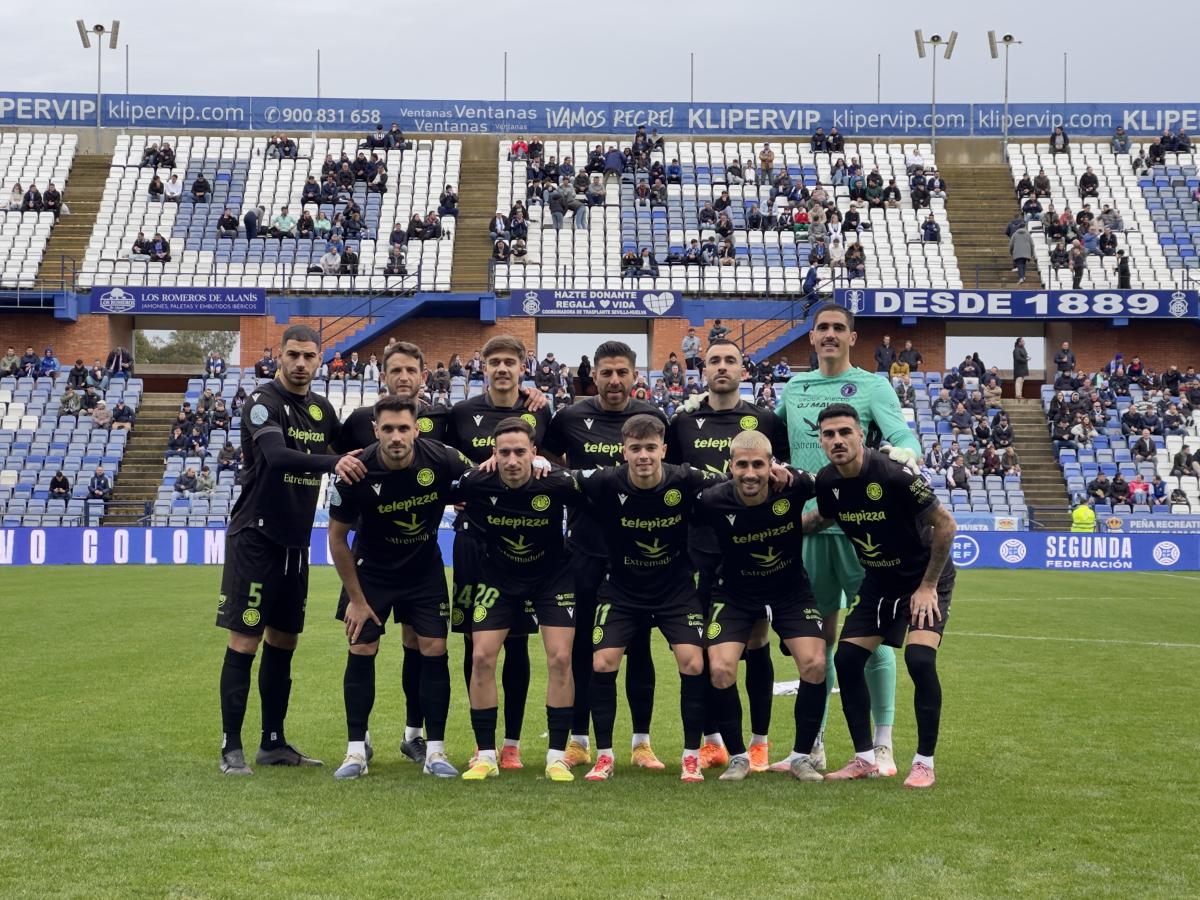 El Extremadura regresa sin puntos tras su visita al Recreativo de Huelva