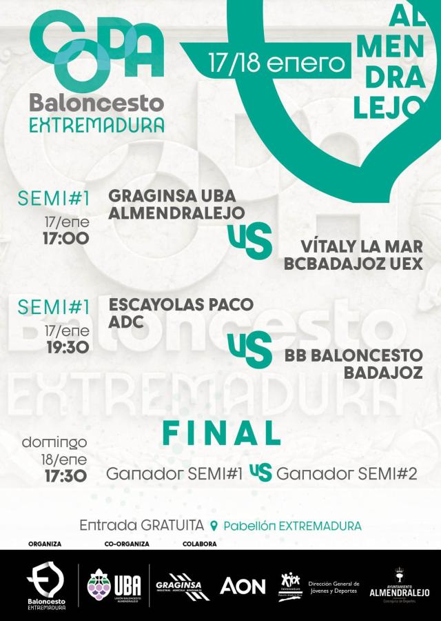 La Copa Extremadura se disputa este fin de semana con UBA como anfitrión