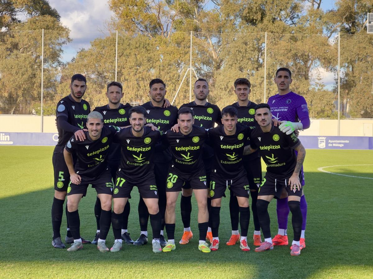 Dura derrota del Extremadura ante el filial del Málaga