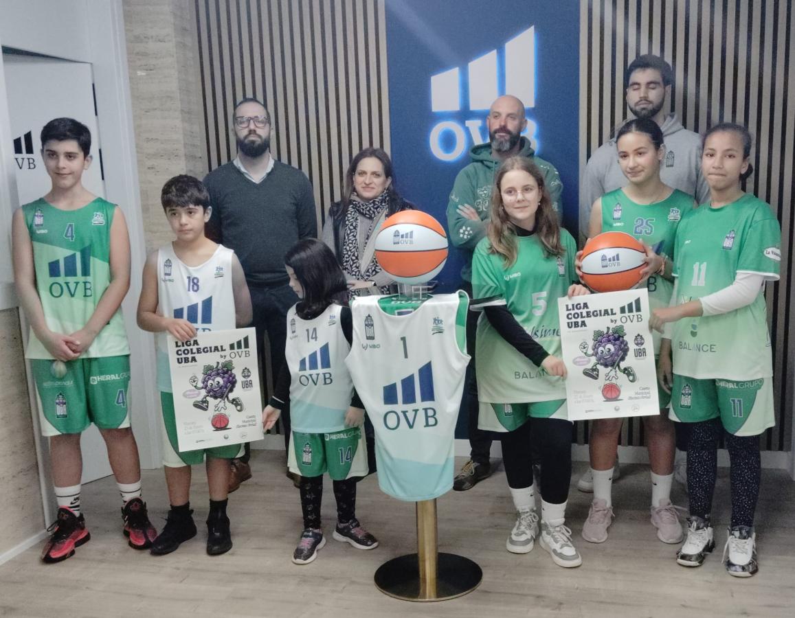La Liga Colegial UBA by OVB vuelve para fomentar el baloncesto entre los más pequeños