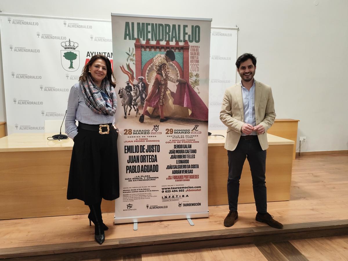 Emilio de Justo, Juan Ortega y Pablo Aguado torearán en Iberovinac