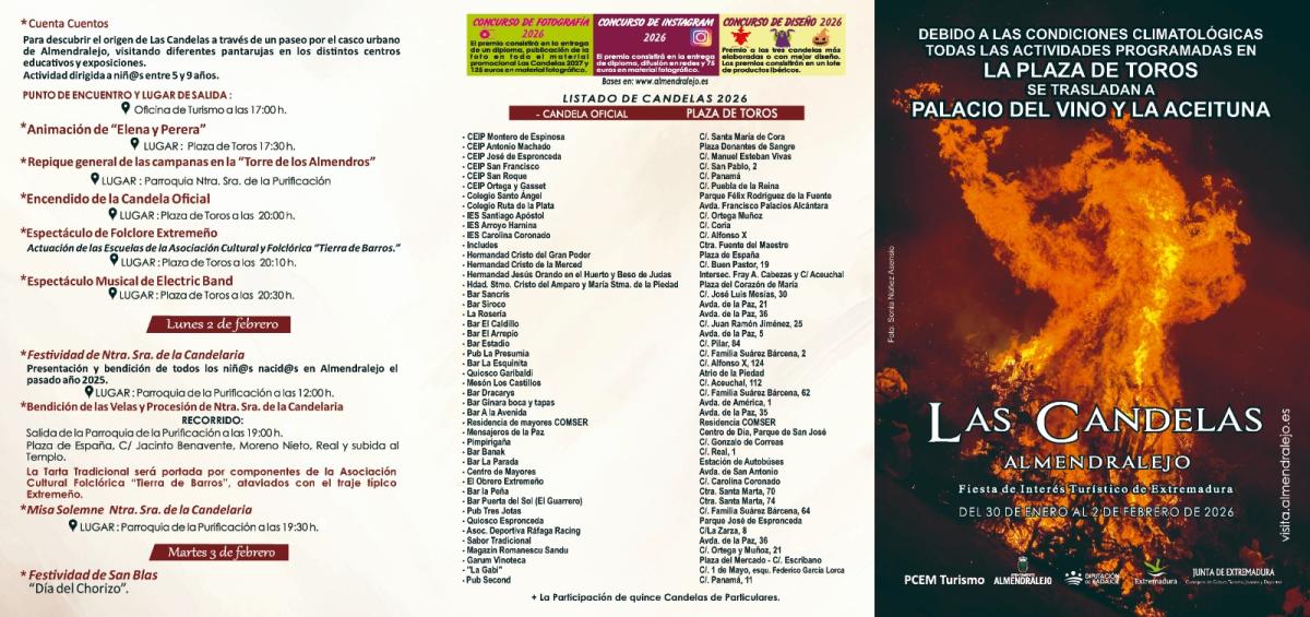 Más de 60 hogueras inscritas para participar el domingo en las Candelas