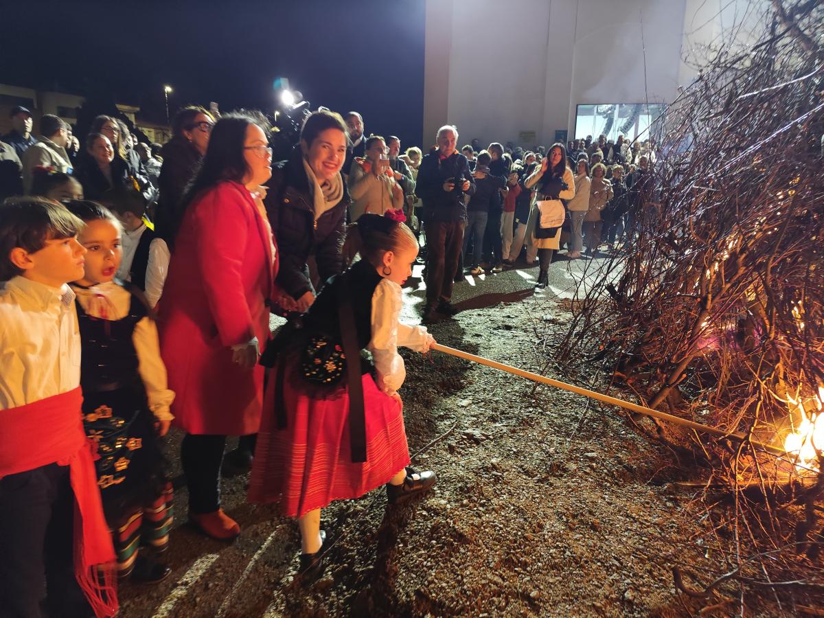 Las pantarujas ardieron durante la celebración de las Candelas
