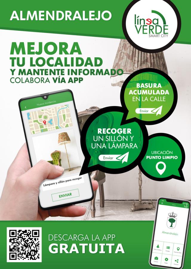 Casi 2.500 avisos atendidos con la App Línea Verde en sus tres años de funcionamiento