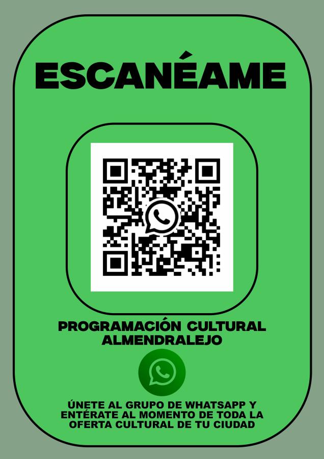 Almendralejo estrena un grupo de WhatsApp para difundir toda su oferta cultural