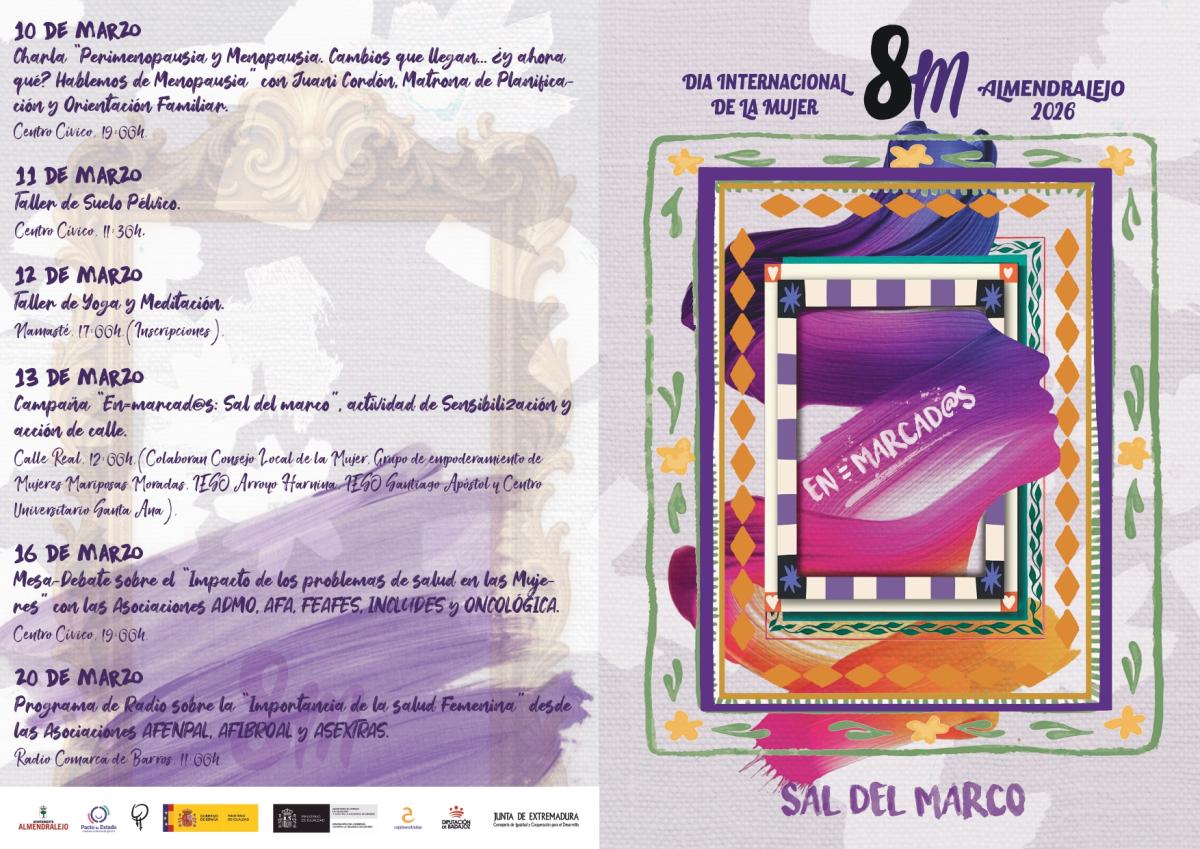 Igualdad presenta su  programación por el 8M bajo la campaña 'Enmarcados/as, sal del marco'