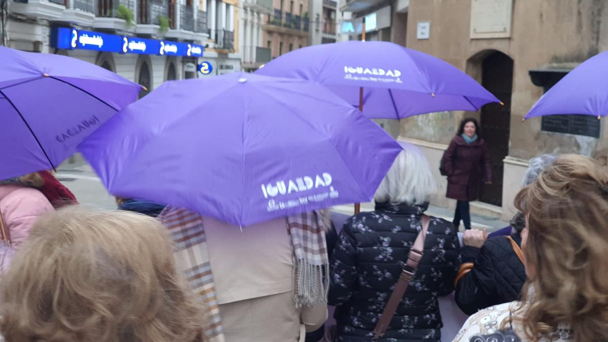 La marcha feminista del 8M en Almendralejo se aplaza al lunes por la lluvia