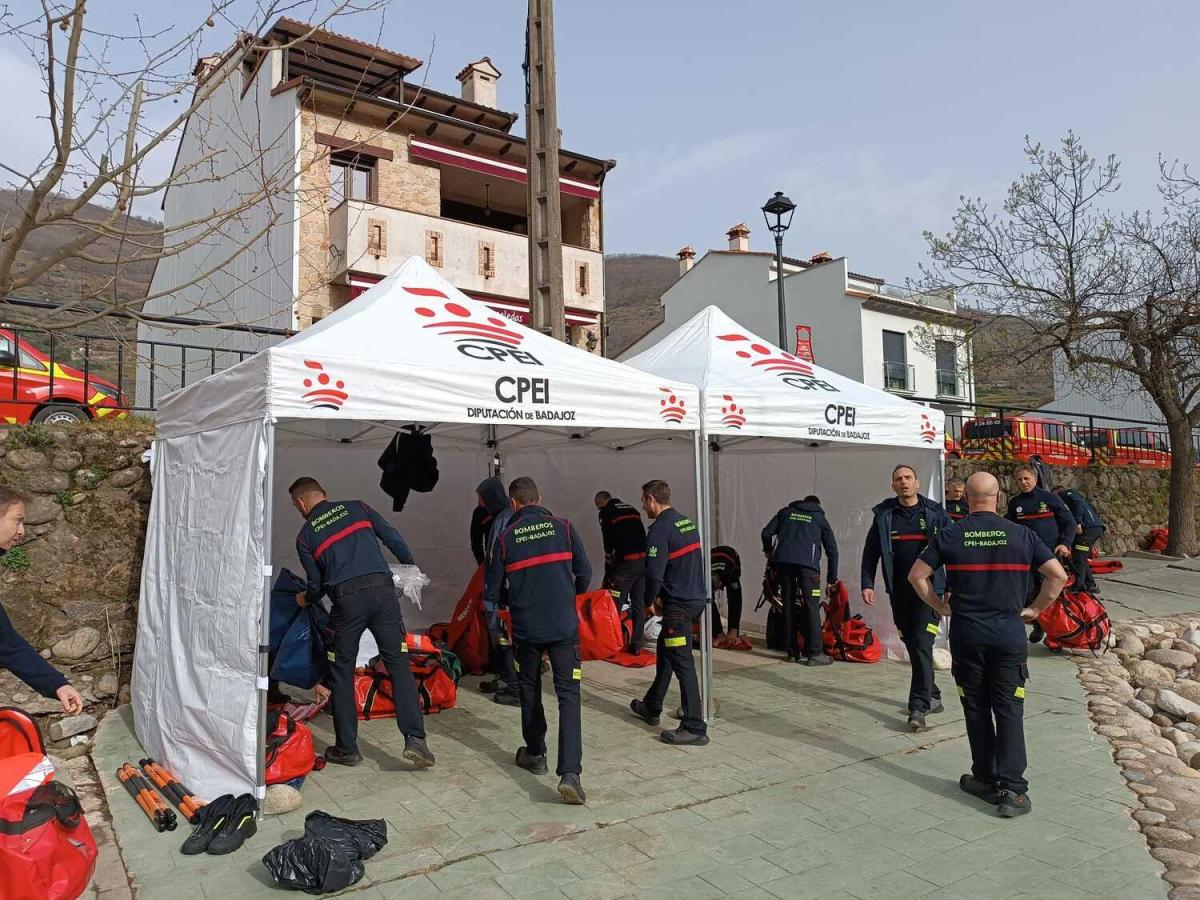 Los bomberos refuerzan su preparación ante emergencias en riadas e inundaciones
