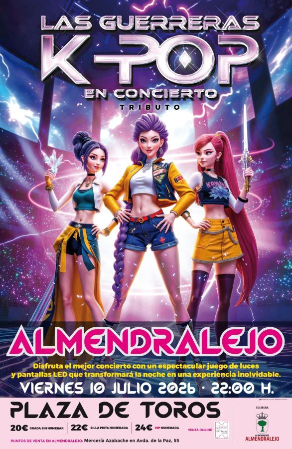 El fenómeno musical K-Pop llegará a Almendralejo con un concierto el 10 de julio 