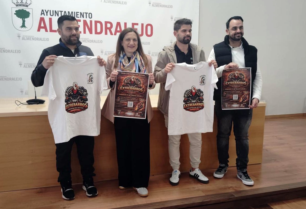 Almendralejo acogerá el 9 de mayo la segunda concentración motera Extrebarros
