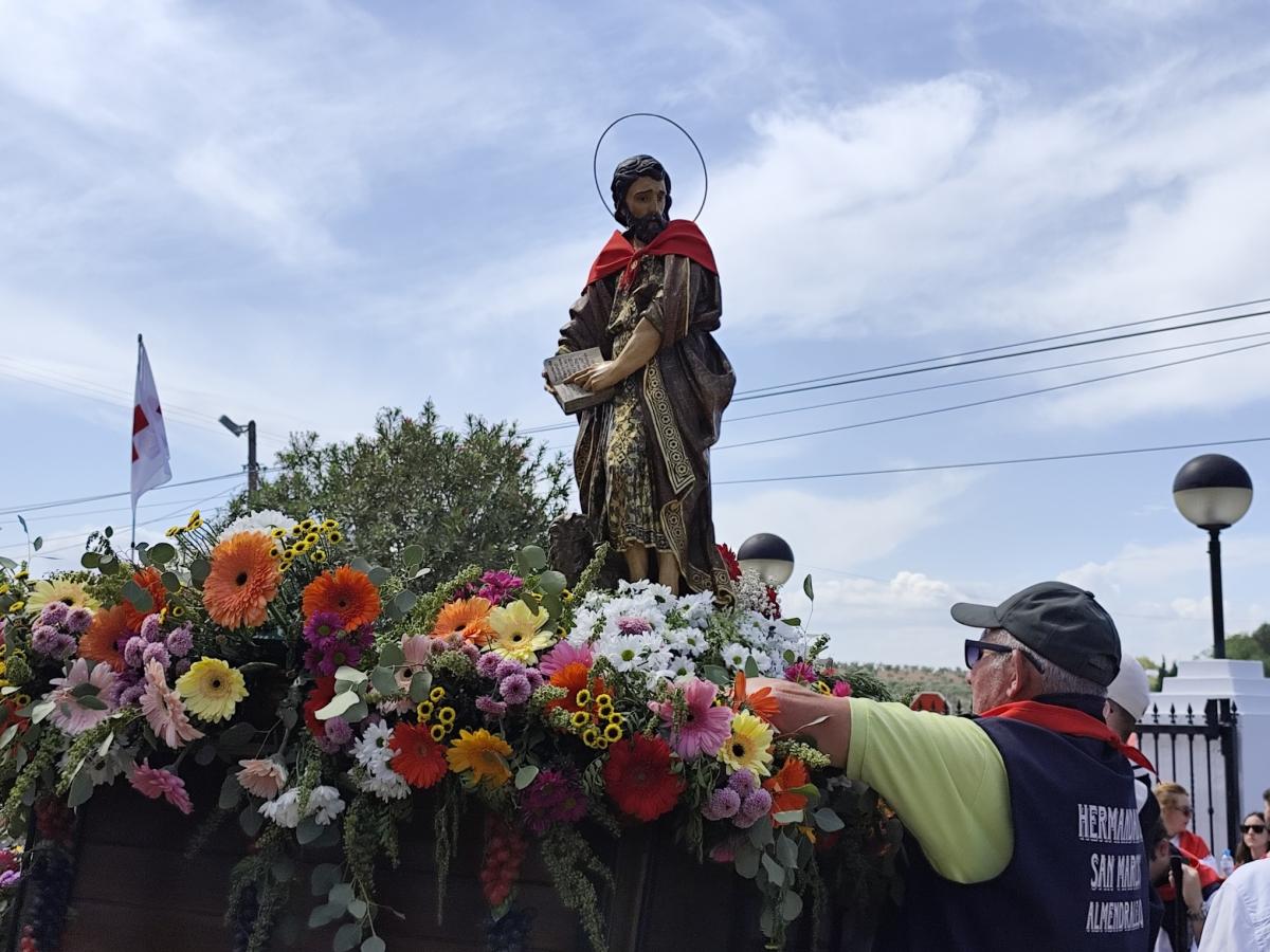 Miles de romeros disfrutaron de un día de convivencia durante la festividad de San Marcos