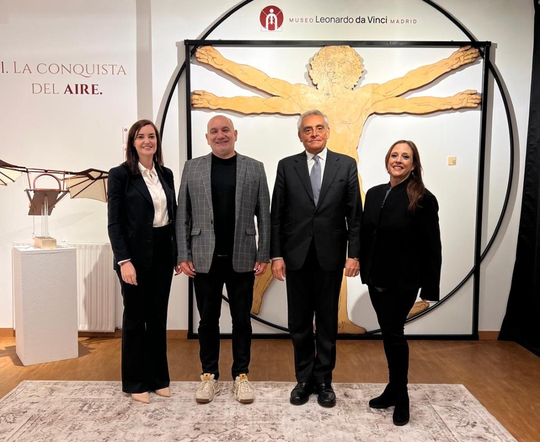 Pedro Macarro impulsa el primer museo de Leonardo da Vinci en España