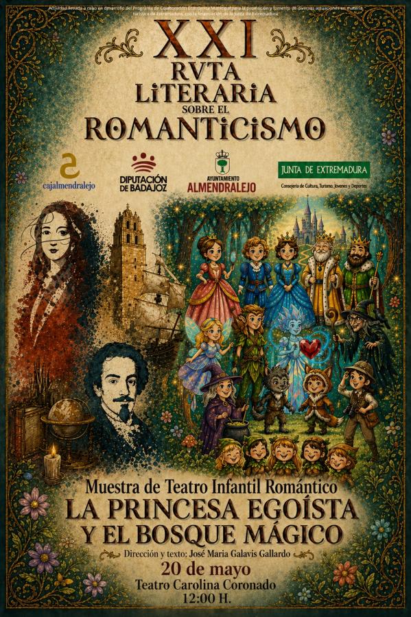 Programada una muestra de teatro infantil romántico en el mes de mayo
