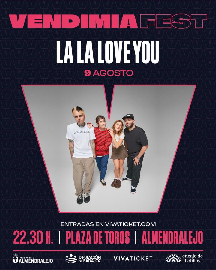 Víctor Manuel, Lucho RK y La La Love You actuarán el próximo agosto en Almendralejo