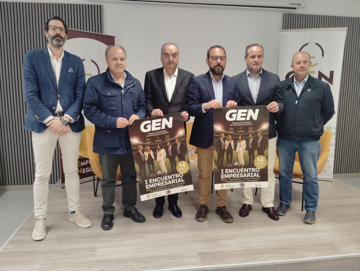 Almendralejo acoge un encuentro empresarial entre GEN, el Betis y el CD Extremadura                                                                                                                     