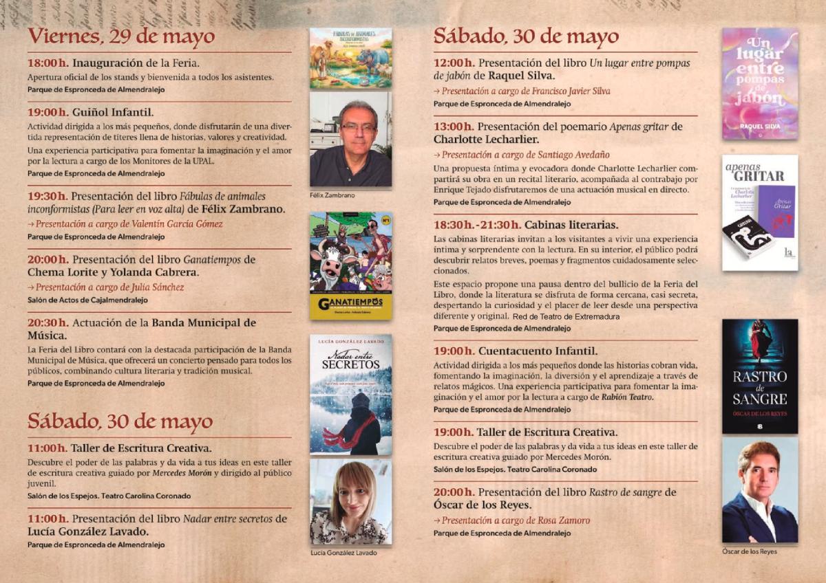 La Feria del Libro regresa del 29 al 31 de mayo con actividades para todos los públicos                                                                                                               