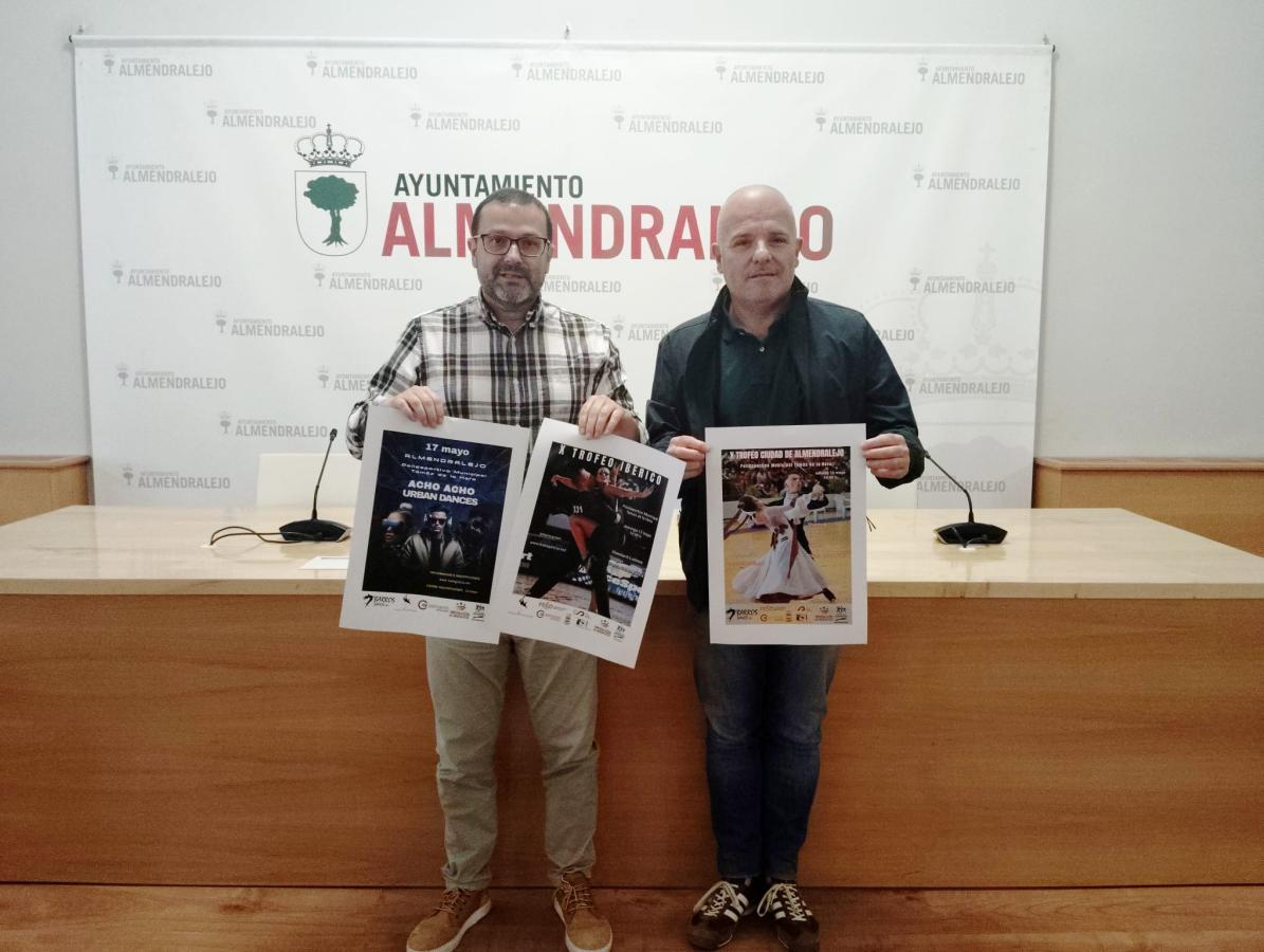 Almendralejo acoge este fin de semana dos grandes campeonatos nacionales de baile deportivo                                                                                                                 