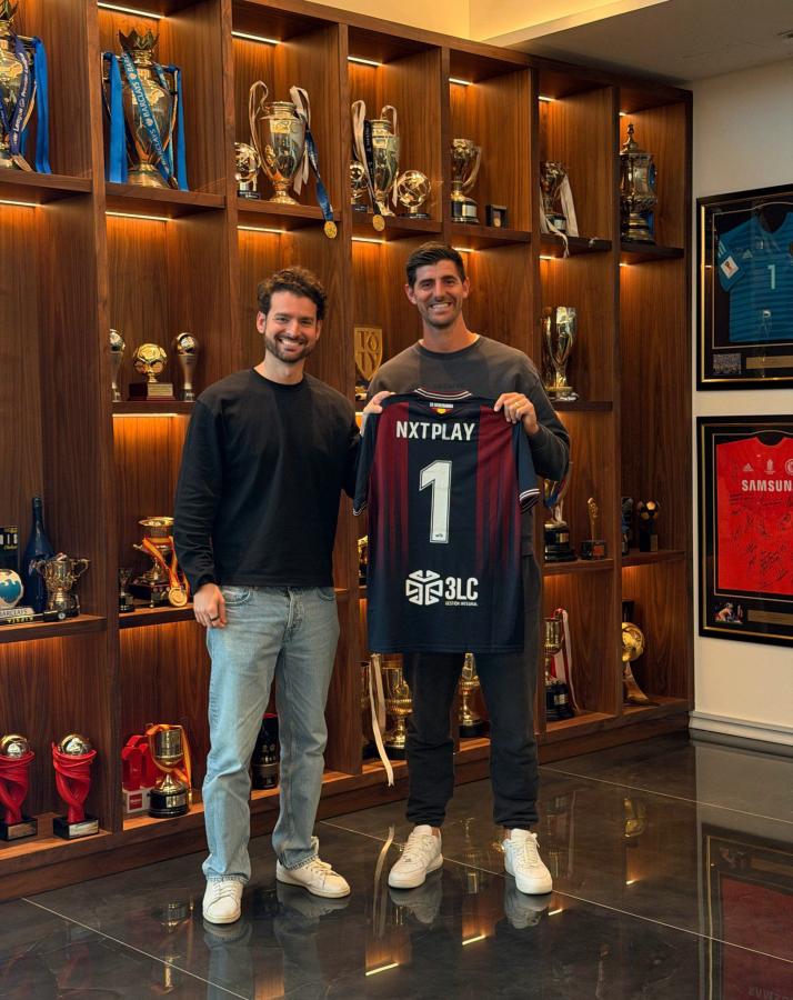 Courtois y NXTPLAY se convierten en copropietarios del CD Extremadura