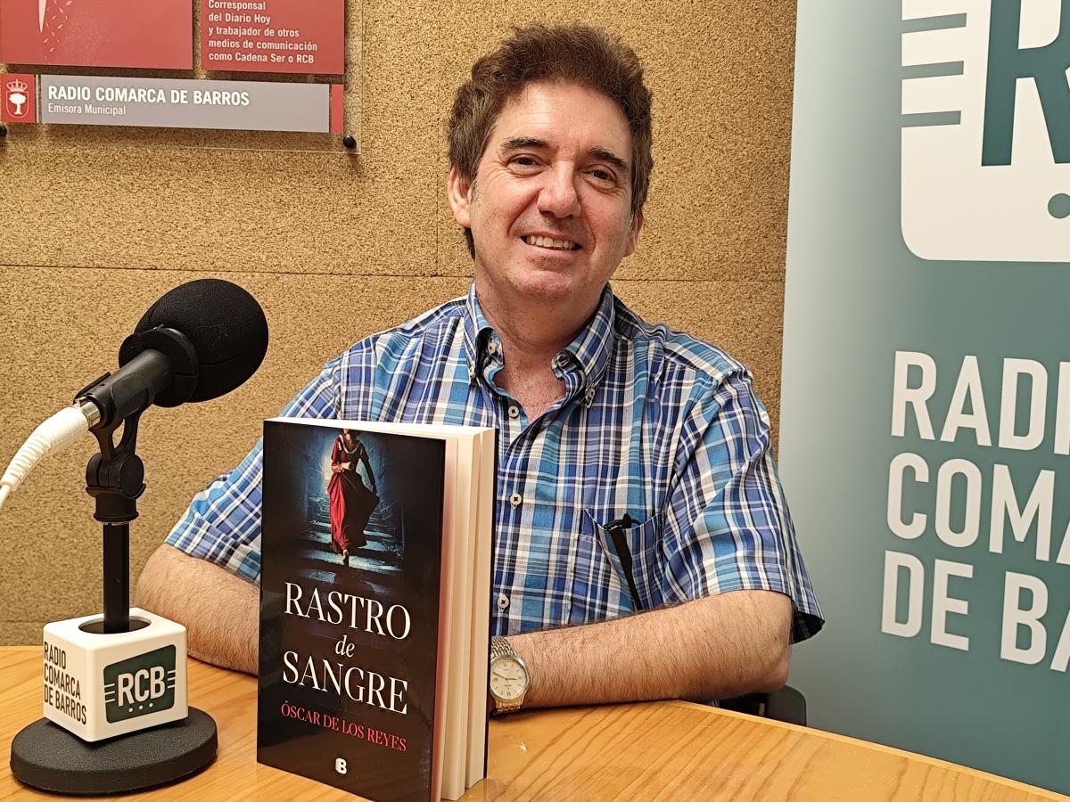 Óscar de los Reyes presentará su novela ‘Rastro de sangre’ en la feria del libro