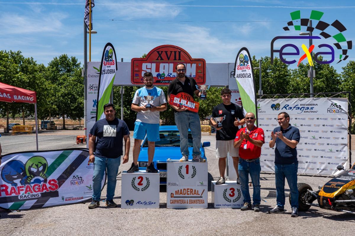 Nuevo éxito de participación en el Slalom Ráfagas celebrado este pasado fin de semana con victoria de Jesús Alberto Barriga