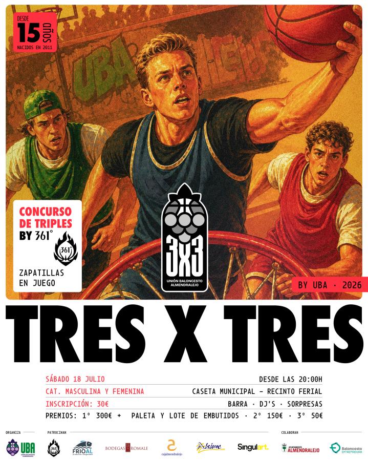 El torneo 3x3 del UBA incluirá un concurso de triples como novedad