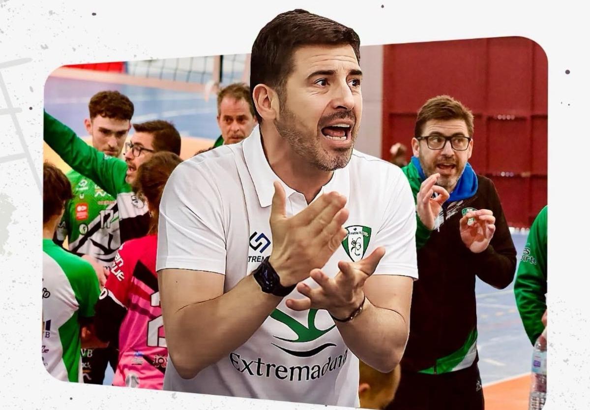 Antonio Morán continuará dirigiendo al CV Almendralejo la próxima temporada