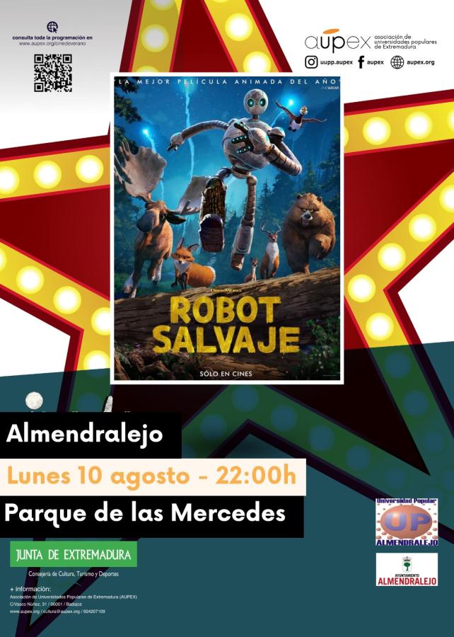 Las Mercedes acogerá en agosto el 'Cine de Verano' con cuatro películas para toda la familia